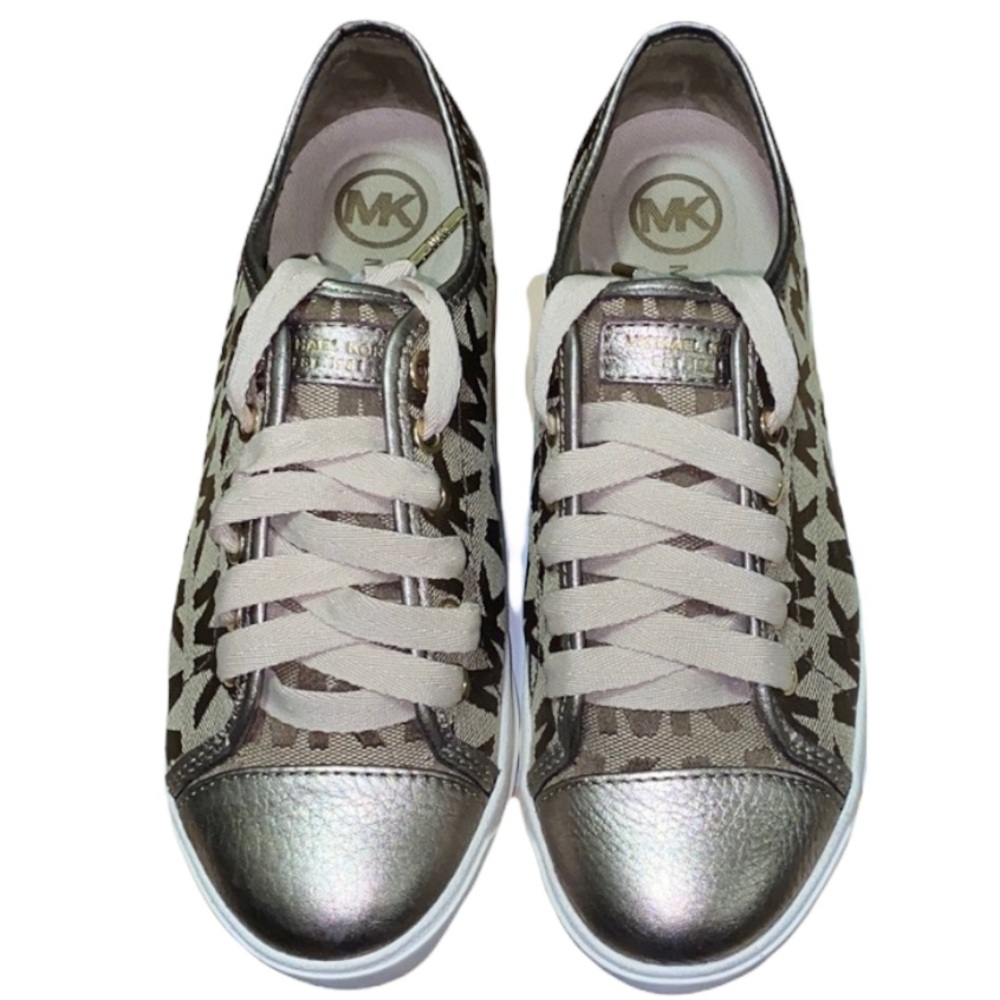 Michael Kors Monogram Jacquard Sneakers
